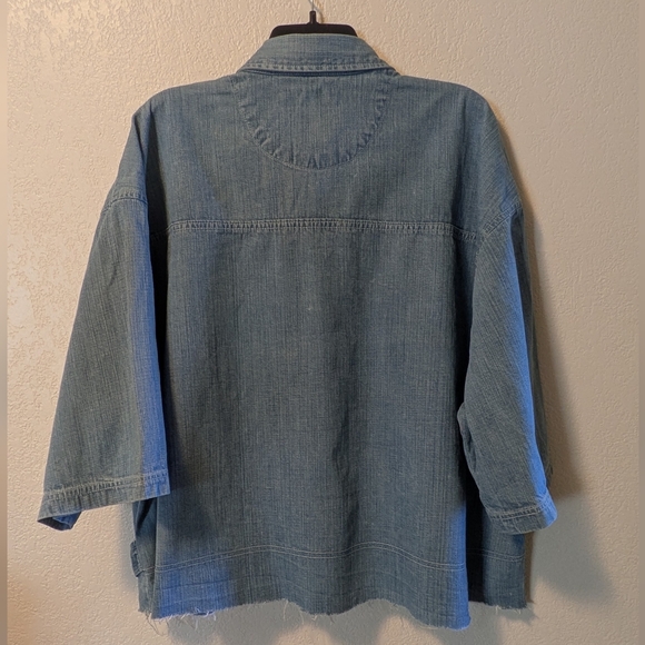 MUKA Jeans Denim Button-Up Jacket - Picture 2 of 9